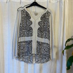 Paisley Printed Blouse